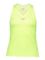 Mizuno Top "Aero" w kolorze żółtym do biegania rozmiar: XS. Żółte topy damskie Mizuno, xs, bez wzorów, z materiału, bez ramiączek. Za 100.99 zł.
