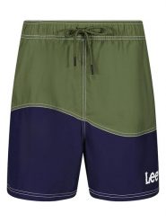 LEE Underwear Szorty kąpielowe "Damsel" w kolorze oliwkowo-granatowym rozmiar: XL. Brązowe szorty sportowe męskie LEE Underwear, xl, outdoorowe. Za 82.83 zł.