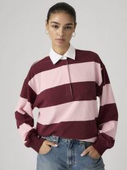 Levi's Bluza w kolorze jasnoróżowo-fioletowym rozmiar: XS. Różowe bluzy bez kaptura damskie Levi's, s, z bawełny. Za 194.95 zł.