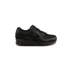 Buty do chodzenia męskie Nike Air Max 90. Czarne buty wizytowe męskie Nike, z materiału, bez zapięcia. Za 717.00 zł.