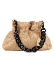 Anna Morellini Skórzana torebka w kolorze jasnobrązowym - 33 x 21 x 4 cm rozmiar: onesize. Brązowe torebki klasyczne damskie Anna Morellini, bez wzorów, z materiału, bez dodatków. Za 260.99 zł.