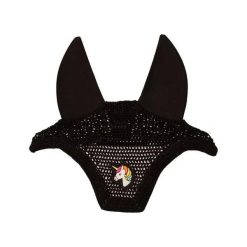 Krótka czapka dla konia Kentucky Horsewear Wellington. Czarne czapki męskie KENTUCKY HORSEWEAR, bez wzorów, z materiału, eleganckie. Za 380.00 zł.