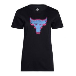 Koszulka treningowa damska Under Armour Project Underground Core T. Czarne bluzki damskie Under Armour, xs, bez wzorów, sportowe, bez kołnierzyka, bez ramiączek. Za 79.99 zł.
