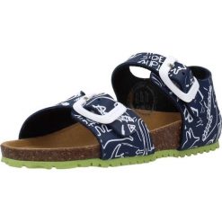 Sandały GARVALIN 202476 Niebieski. Niebieskie sandały męskie Garvalin, z syntetyku, bez zapięcia. Za 101.99 zł.