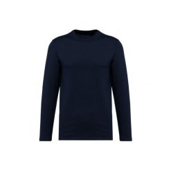 Koszulka z długim rękawem Suprima z okrągłym dekoltem Kariban Premium. Niebieskie koszulki męskie z długim rękawem KARIBAN, m, z bawełny. Za 150.00 zł.