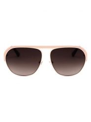 Guess Okulary przeciwsłoneczne unisex w kolorze złoto-czarnym rozmiar: 59. Czarne okulary przeciwsłoneczne damskie Guess. Za 223.46 zł.