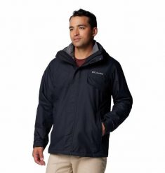 COLUMBIA Kurtka 3 w 1 męska Bugaboo III Fleece Interchange Jacket black-S. Czarne kurtki męskie Columbia, m, bez wzorów, z materiału, bez kaptura. Za 486.05 zł.