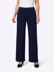 WITT WEIDEN Spodnie w kolorze granatowym rozmiar: 21. Niebieskie spodnie materiałowe damskie WITT WEIDEN, bez wzorów, z materiału, z podwyższonym stanem. Za 60.99 zł.