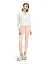 CARTOON Dżinsy - Skinny fit - w kolorze pomarańczowym rozmiar: 40. Pomarańczowe jeansy damskie Cartoon. Za 73.93 zł.