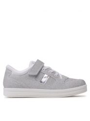 Primigi Sneakersy 3877600 S Srebrny. Szare buty sportowe dziewczęce Primigi, bez wzorów, ze skóry, bez zapięcia. Za 349.99 zł.