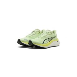 Buty do biegania męskie PUMA Electrify Nitro 4 green. Zielone obuwie do biegania damskie Puma. Za 389.99 zł.