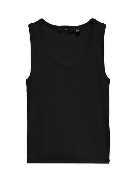 Vero Moda Top Chole 10344951 Czarny Regular Fit. Czarne topy damskie Vero Moda, xl, bez wzorów, z bawełny, bez ramiączek. Za 69.99 zł.