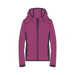 Bluza damska turystyczna CMP 34H2876. Fioletowe bluzy bez kaptura damskie CMP, z materiału. Za 274.15 zł.