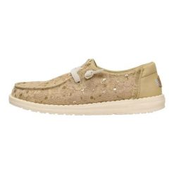 HeyDude Damskie Mokasyny Wendy Sequin Lace. Białe mokasyny damskie Hey dude, z materiału. Za 329.00 zł.