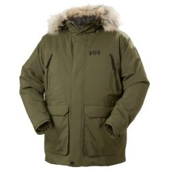 Parka Helly Hansen Reine. Zielone parki męskie Helly Hansen, na jesień, s, bez wzorów, z futra. Za 1,245.50 zł.