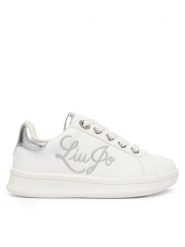 Liu Jo Sneakersy Ginny 01 4F6011 EX097 M Biały. Białe buty sportowe dziewczęce Liu Jo, bez wzorów, ze skóry, bez zapięcia. Za 349.99 zł.