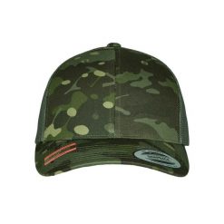 Czapka urban classic retro multicam®. Brązowe czapki męskie Urban Classics, bez wzorów, z poliesteru, retro. Za 76.15 zł.