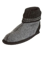 Kitz-pichler Filcowe bambosze w kolorze szaro-czarnym rozmiar: 46. Czarne kapcie damskie kitz-pichler, z materiału. Za 113.99 zł.