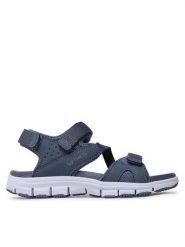 Halti Sandały Resa W Outdoor Sandal Niebieski. Niebieskie obuwie trekkingowe damskie Halti, bez wzorów, z materiału, bez obcasa, na płaskiej podeszwie. Za 169.99 zł.
