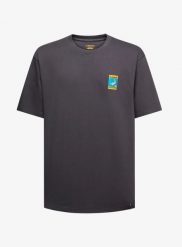 Koszulka bawełniana męska La Sportiva Moon Patch T-Shirt. Szare t-shirty męskie La Sportiva, m, z aplikacjami, z bawełny, bez kołnierzyka. Za 219.99 zł.