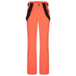 Damskie Spodnie Softshell XL - Loupe Lupdela Oranje. Brązowe spodnie dresowe damskie LOOP, na zimę, xl, bez wzorów, z elastanu. Za 239.69 zł.