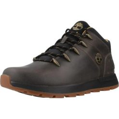 Buty TIMBERLAND SPRINT TREKKER MID LACE SNEAKER Brązowy. Szare buty trekkingowe męskie Timberland, z materiału, bez zapięcia, do biegania. Za 583.99 zł.