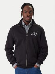 Tommy Hilfiger Bluza Arch Stand MW0MW41425 Czarny Regular Fit. Czarne bluzy bez kaptura męskie Tommy Hilfiger, m, z syntetyku. Za 489.99 zł.