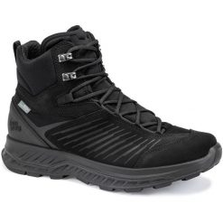 Buty do chodzenia męskie Hanwag Blueridge Es. Czarne buty trekkingowe męskie Hanwag, na zimę, z materiału, za kostkę, bez zapięcia, trekkingowe. Za 991.00 zł.