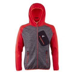 Bluza Ande Bregaglia Dorośli. Szare bluzy bez kaptura męskie Ande, bez wzorów, z elastanu, sportowe, bez kołnierzyka, bez ramiączek. Za 347.99 zł.
