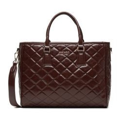 Torebka Nine West. Brązowe torebki klasyczne damskie Nine West, bez wzorów, bez dodatków. Za 249.99 zł.