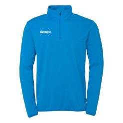 Bluza treningowa z zamkiem błyskawicznym 1/4 Kempa. Niebieskie bluzy bez kaptura męskie KEMPA. Za 196.60 zł.