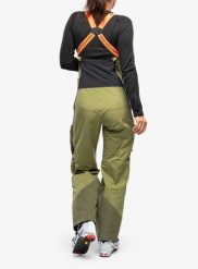 Spodnie skiturowe damskie Ortovox 3L Deep Shell Bib Pants. Zielone spodnie materiałowe damskie ORTOVOX, bez wzorów, z materiału. Za 1,913.99 zł.