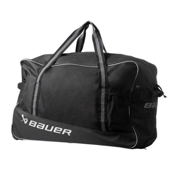Torba Core Wheelie Duffle Bag Jeden Rozmiar. Czarne torebki klasyczne damskie BAUER, bez wzorów, z materiału, z nadrukiem, bez dodatków. Za 821.99 zł.