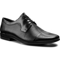 Półbuty LASOCKI FOR MEN - MI08-C344-382-08 Czarny. Czarne buty wizytowe męskie Lasocki For Men, z materiału, bez zapięcia. W wyprzedaży za 94.98 zł.