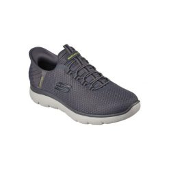 Buty SKECHERS SLIP-INS: SUMMITS Szary. Szare buty fitness męskie Skechers. Za 329.99 zł.