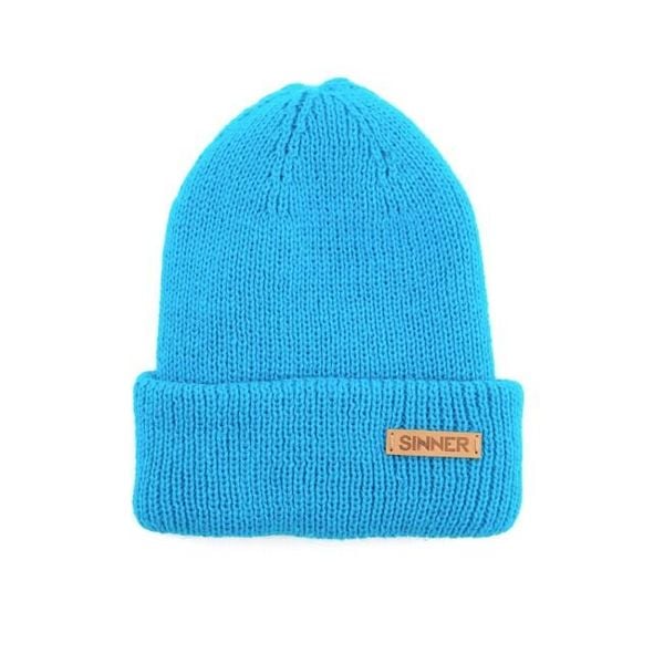 Czapka SINNER Maka Beanie, niebieska. Niebieskie czapki męskie SINNER. Za 230.00 zł.