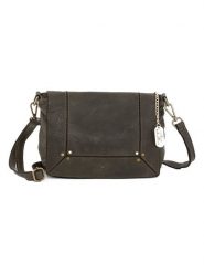 Anna Morellini Skórzana torebka "Leandra" w kolorze khaki - 25 x 17 x 8 cm rozmiar: onesize. Brązowe torebki klasyczne damskie Anna Morellini, bez wzorów, z materiału, bez dodatków. Za 391.99 zł.