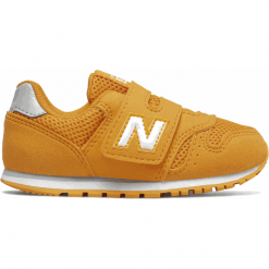 New Balance IV373MG. Buty sportowe dziewczęce New Balance, na lato, bez wzorów, z materiału, bez zapięcia. W wyprzedaży za 129.99 zł.