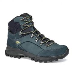 Buty do chodzenia męskie Hanwag Banks Gtx. Niebieskie buty trekkingowe męskie Hanwag, ze skóry, bez zapięcia, trekkingowe. Za 1,289.99 zł.