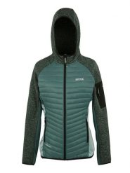 Regatta Kurtka hybrydowa "Newhill" w kolorze zielonym rozmiar: 38. Zielone kurtki damskie Regatta, bez wzorów, z puchu, bez kaptura. Za 152.26 zł.