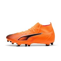 Buty piłkarskie Puma Ultra 6 Match+ FG/AG. Brązowe buty sportowe na co dzień damskie Puma, bez wzorów, z syntetyku, na fitness i siłownię. Za 404.50 zł.