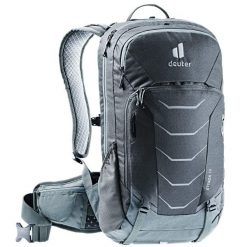 Plecak rowerowy Deuter Attack 16 - graphite/shale. Szare plecaki damskie Deuter, bez wzorów, z materiału. Za 1,013.45 zł.