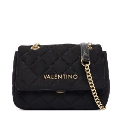 Torebka Valentino. Czarne listonoszki damskie Valentino, bez wzorów, bez dodatków. Za 589.99 zł.