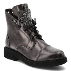 Srebrne Botki Alma En Pena Stylowe Buty Damskie Z Broszką. Szare broszki damskie Alma En Pena, srebrne. Za 586.99 zł.