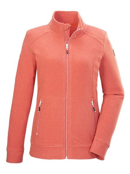 Killtec Kurtka polarowa "KOS 100" w kolorze pomarańczowym rozmiar: 42. Pomarańczowe kurtki damskie KILLTEC, bez wzorów, z polaru, bez kaptura. Za 84.21 zł.