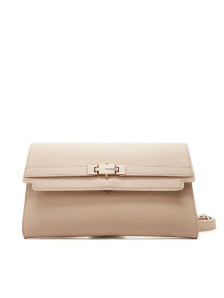 Valentino Torebka Fae Re VBS9AD17 Écru. Listonoszki damskie Valentino, bez wzorów, ze skóry, bez dodatków. Za 309.99 zł.