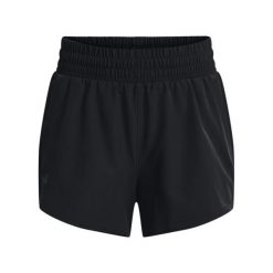 Damskie Szorty z tkaniny 3 w 1 Under Armour Flex. Czarne spodenki sportowe damskie Under Armour, bez wzorów, z tkaniny, sportowe. Za 244.99 zł.