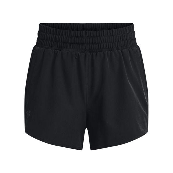 Damskie Szorty z tkaniny 3 w 1 Under Armour Flex. Czarne spodenki sportowe damskie Under Armour, bez wzorów, z tkaniny. Za 183.05 zł.