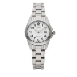Zegarek Casio. Szare zegarki damskie Casio, srebrne. Za 219.99 zł.