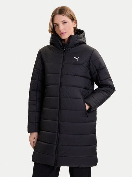 Puma Płaszcz zimowy Ess 685232 01 Czarny Regular Fit. Czarne płaszcze damskie Puma, na zimę, m, bez wzorów, z syntetyku. Za 439.99 zł.